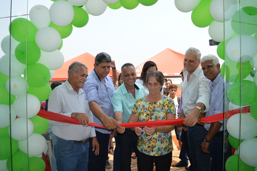 Rio Crespo: Inauguração da Unidade Basica de Saúde Emílio Gavioli