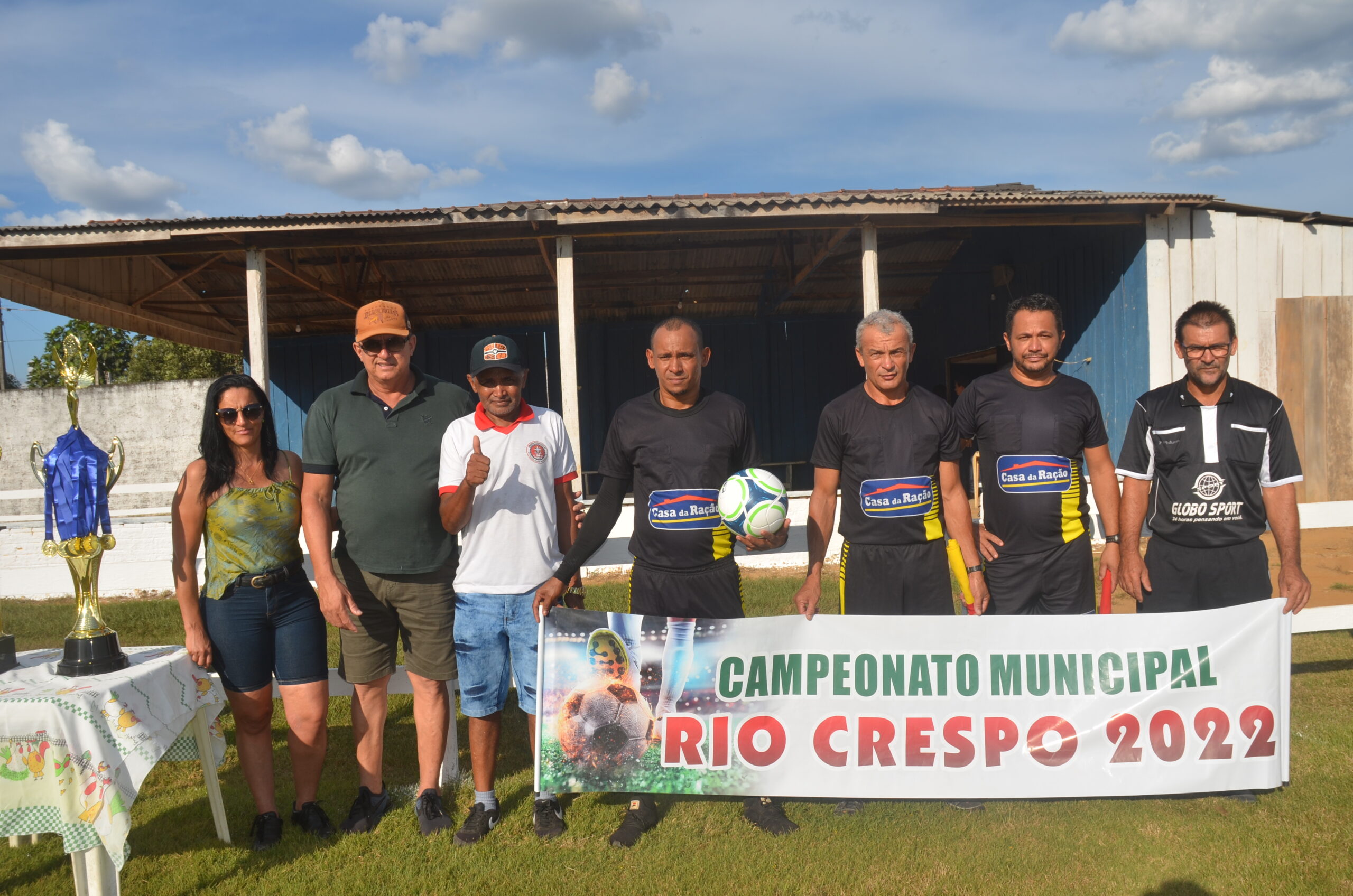 Rio Crespo: Prefeito participa da final do Campeonato Municipal de Futebol 2022.