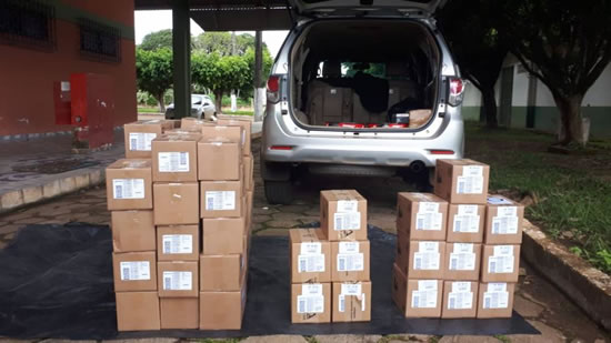 Rondônia: auditores fiscais flagram homem com mais de 700 celulares