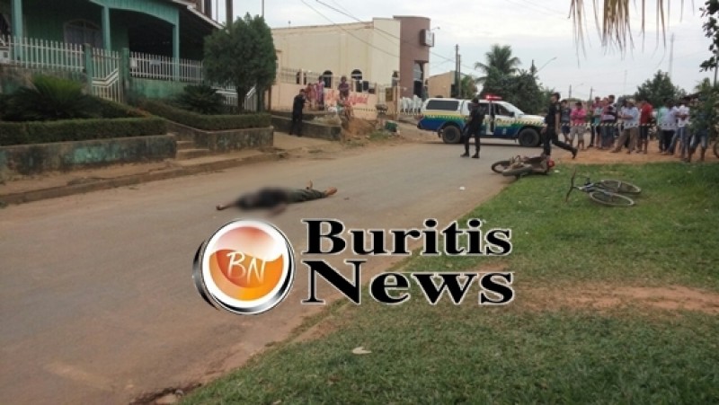 Buritis:Vulgo “Cobra” é executado com 10 tiros em via pública