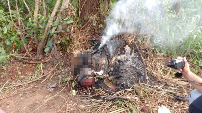 Pescadores encontram corpo humano em chamas na beira do Rio Machado, em Ji-Paraná
