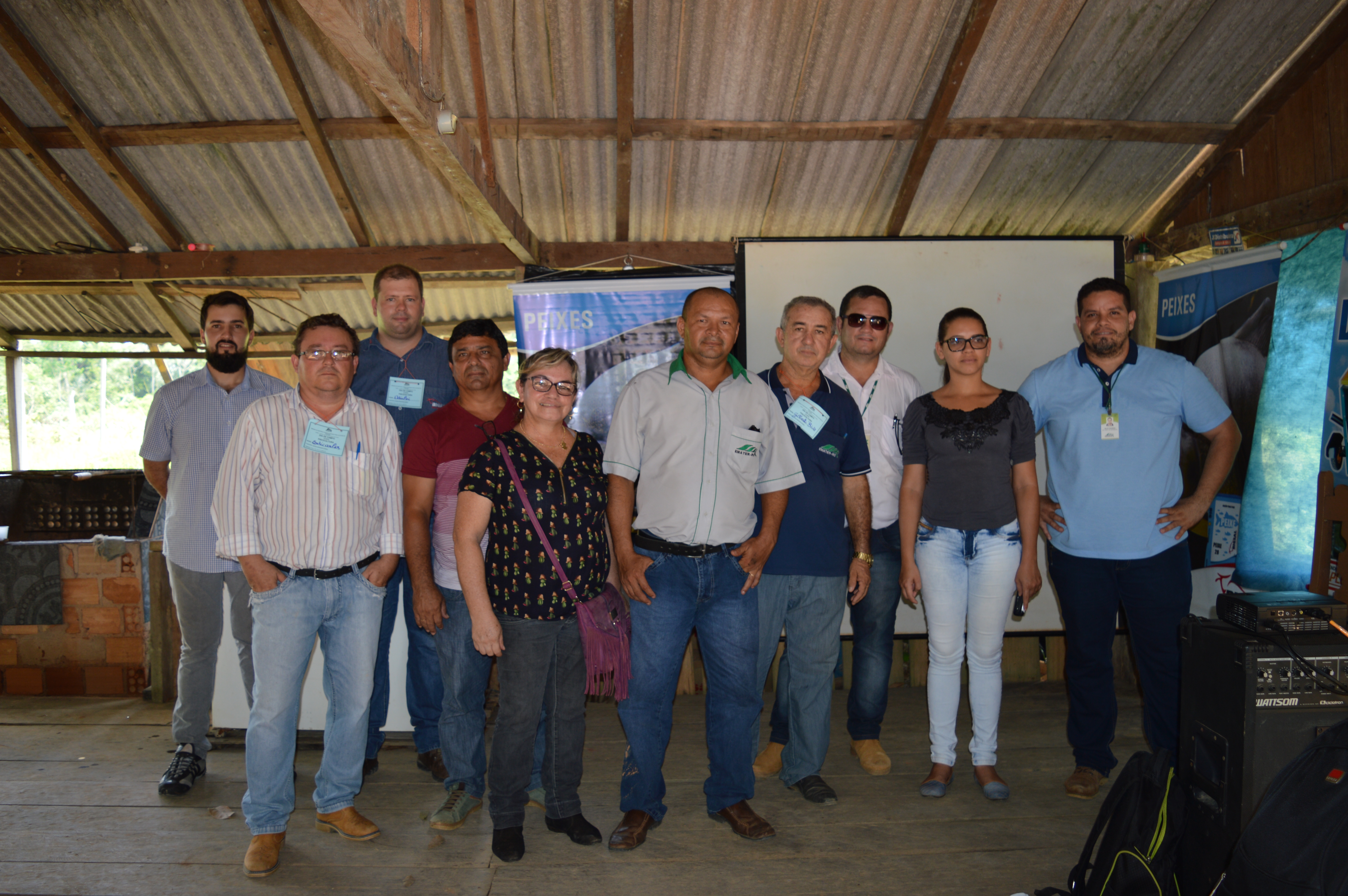 Rio Crespo: Emater realiza dia de campo sobre Piscicultura