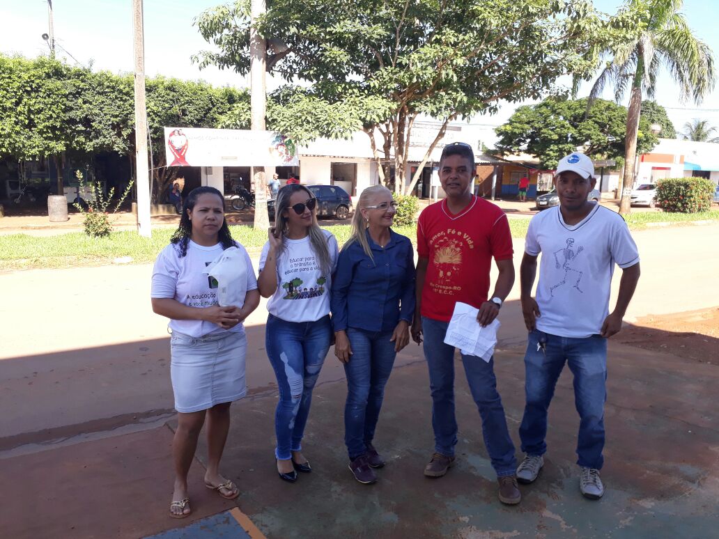 Rio Crespo: Detran e Secretaria de saúde realizam blitz educativa na semana de carnaval
