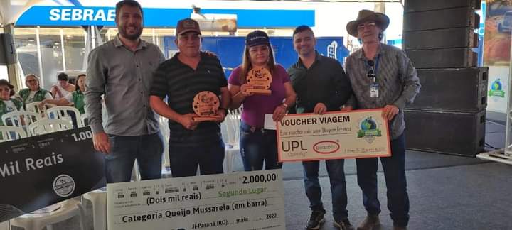 Rio Crespo: Laticínio Lírio do Vale vence concurso Conqueijo na Rondônia Rural Show.