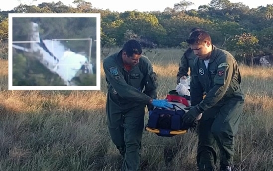 Aeronave funcionou como abrigo para os pilotos de Rondônia, diz piloto da FAB