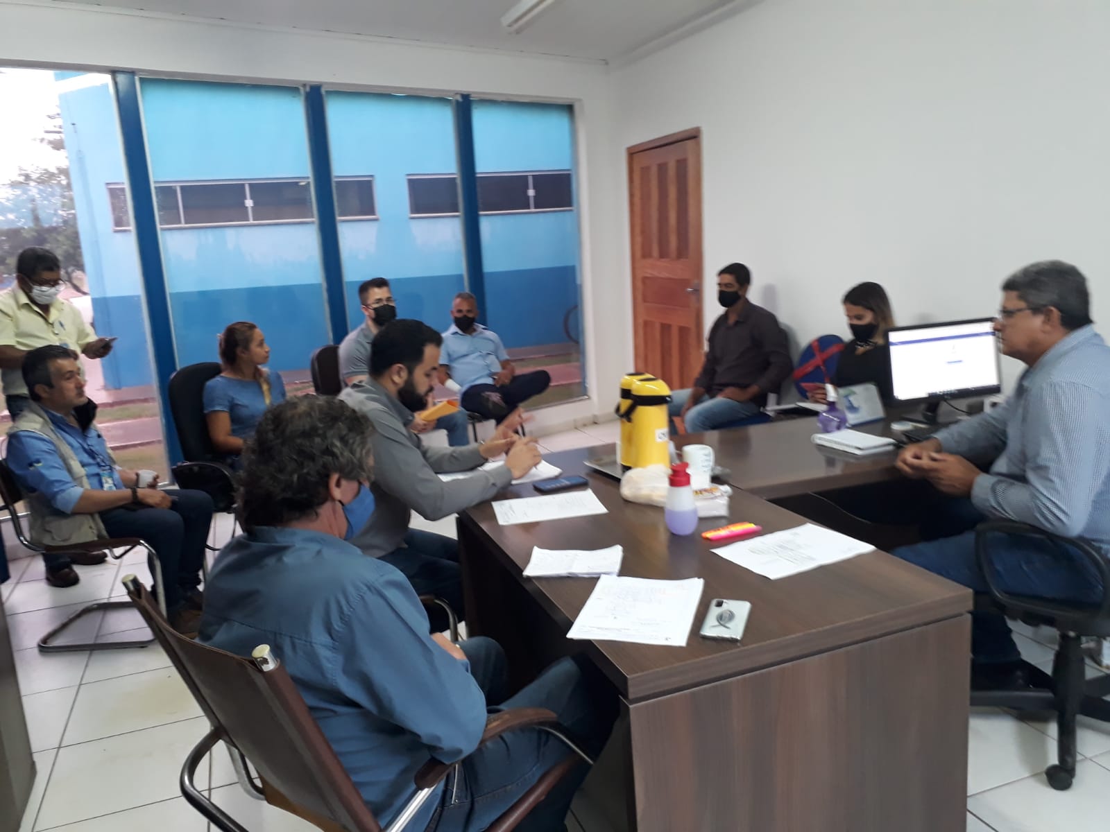 Rio Crespo: Prefeito recebe equipe da Casa Civil para falar do lançamento do Projeto “Tchau Poeira”