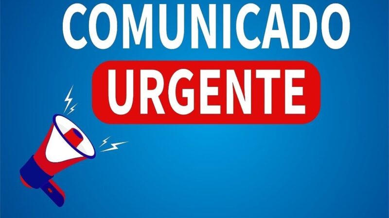 Comunicado Urgente: Prefeitura municipal de Rio Crespo