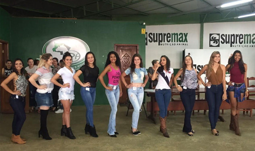 Escolhidas as 10 candidatas que vão disputar o título de Rainha da Expoari