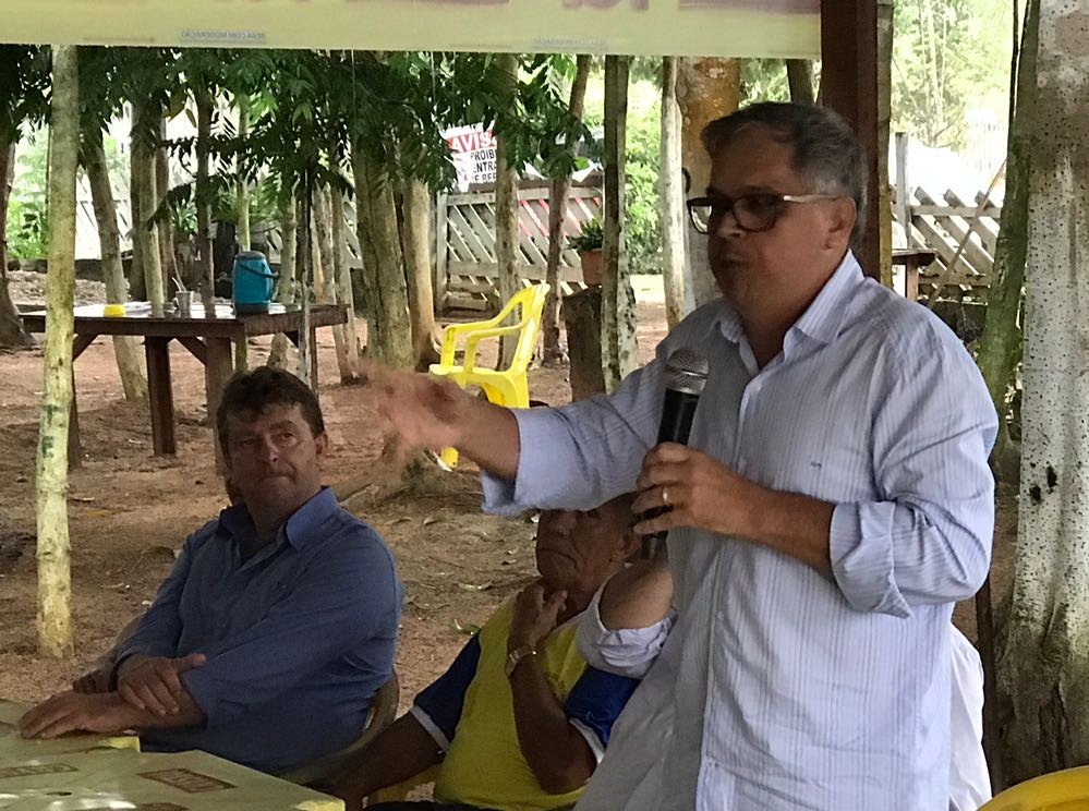 Deputado Geraldo da Rondônia cumpre agenda em Machadinho D’Oeste