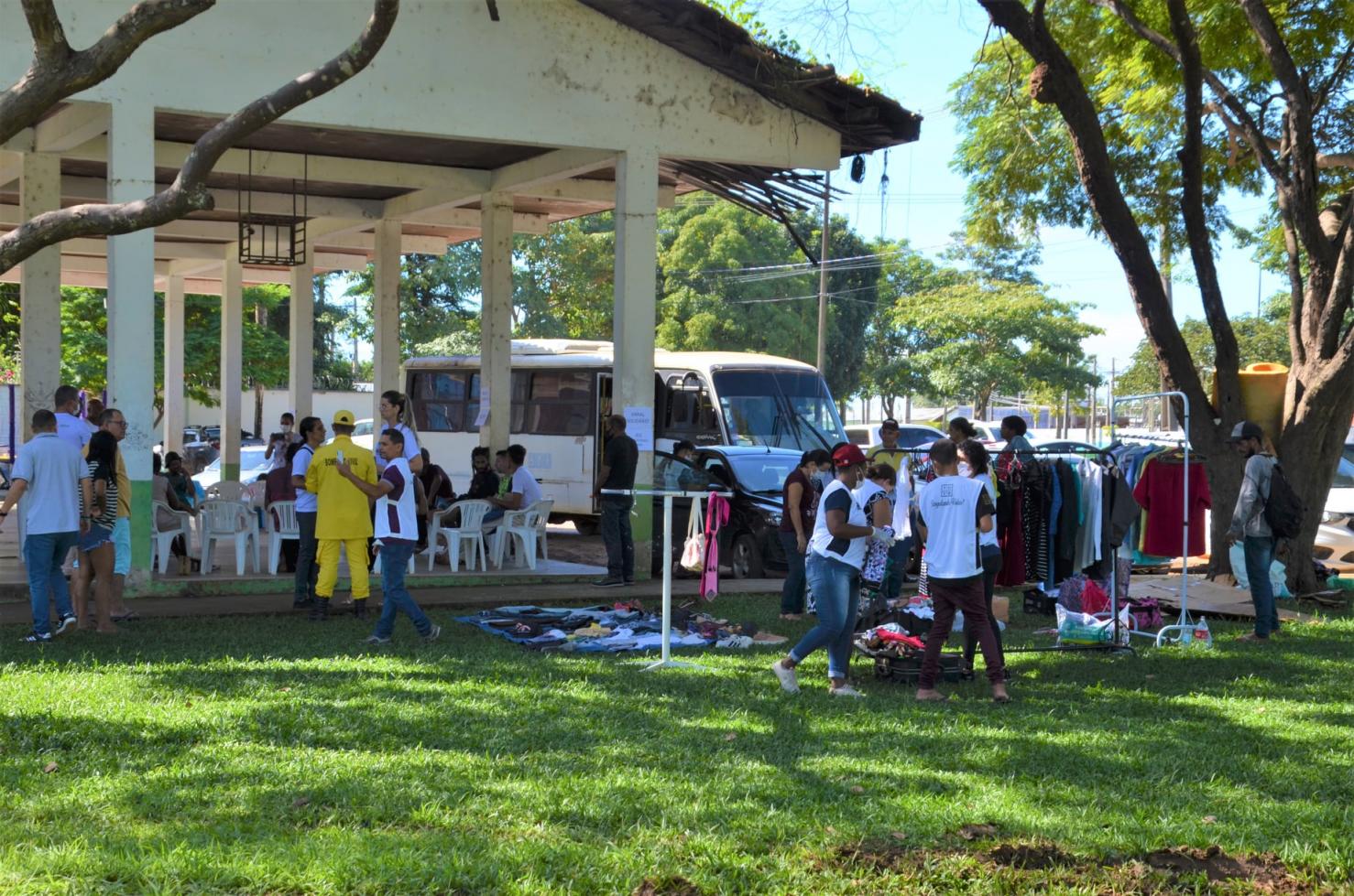 Ação solidária para acolher pessoas em situação de rua é realizada pela Prefeitura de Ariquemes