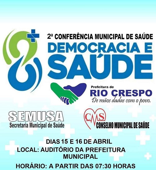 Rio Crespo: 2ª Conferência Municipal de Saúde