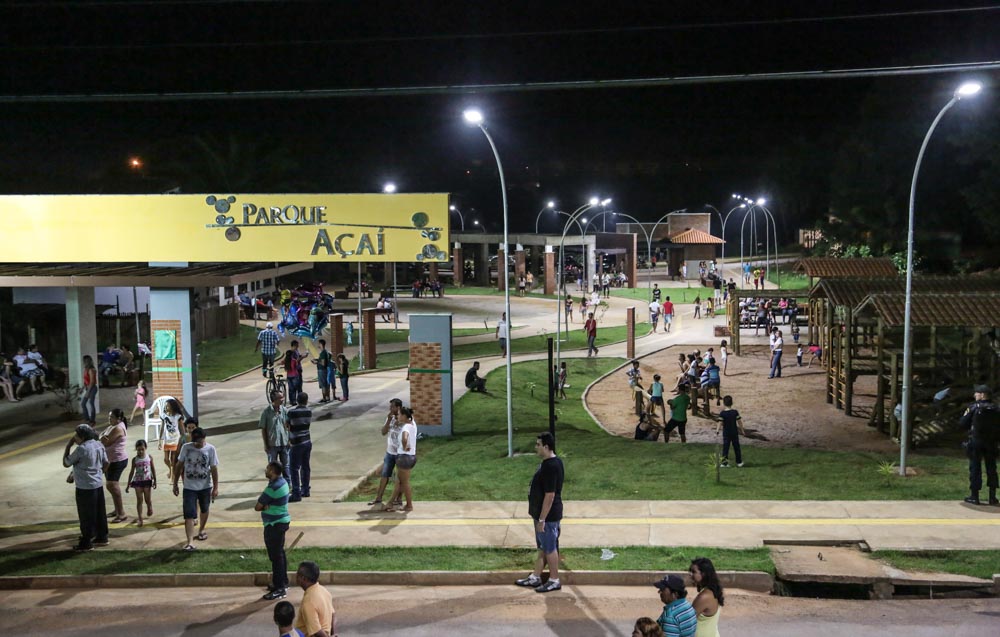 Parque do Açaí é entregue à comunidade ariquemense