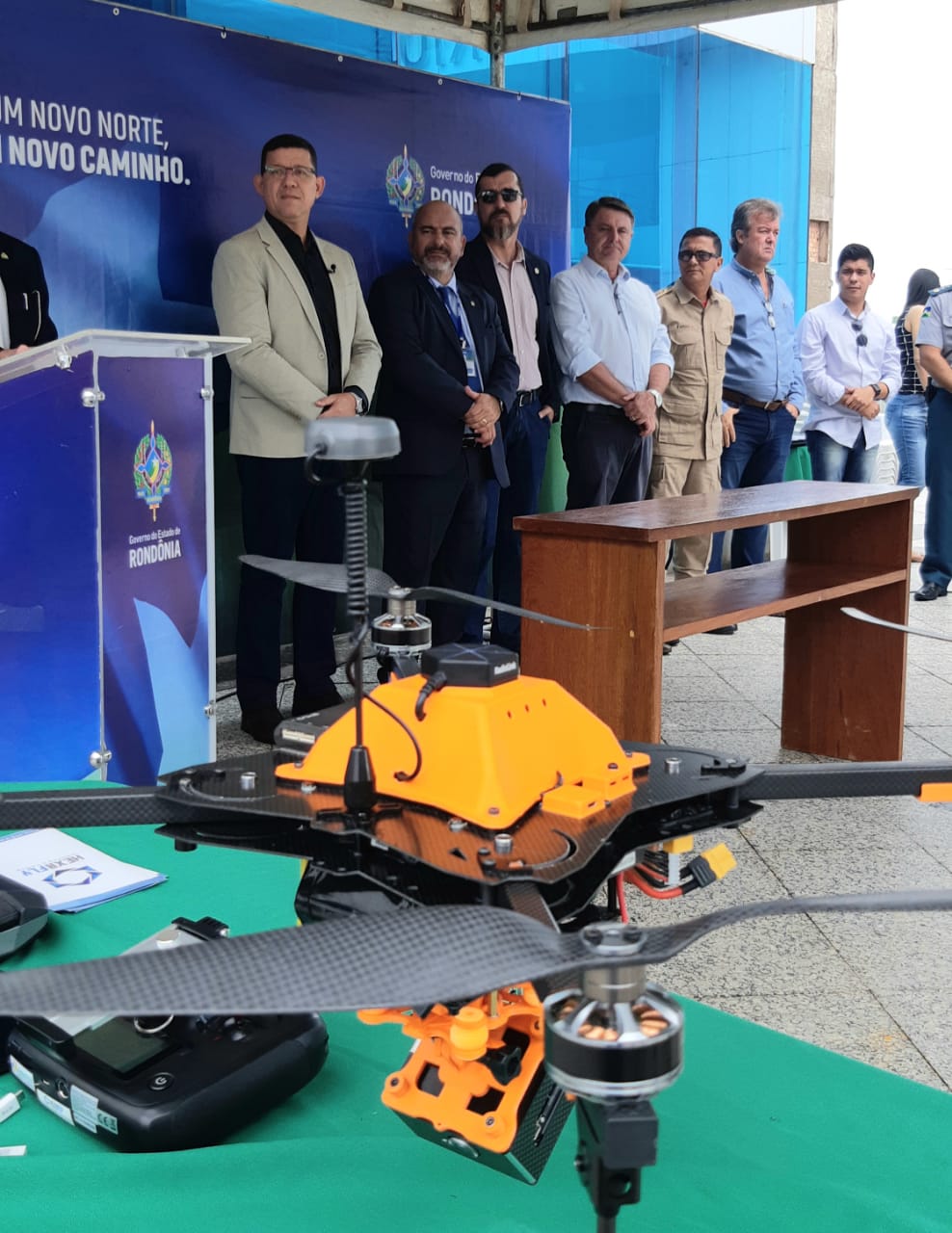 Drone será utilizado no georreferenciamento de imóveis em Rondônia