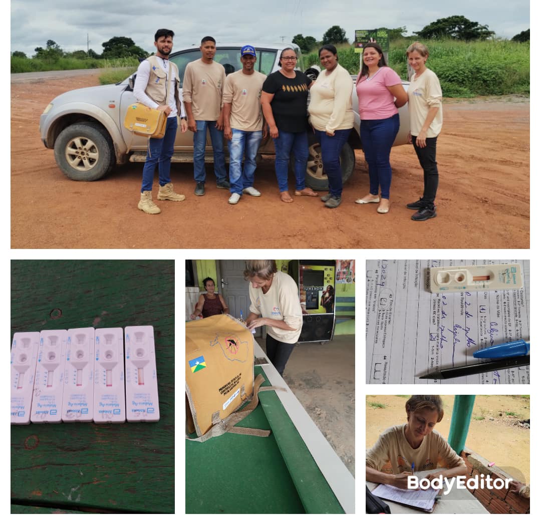 Rio Crespo: Equipes de endemias de Rio Crespo e Cujubim desenvolvem ações em parceria