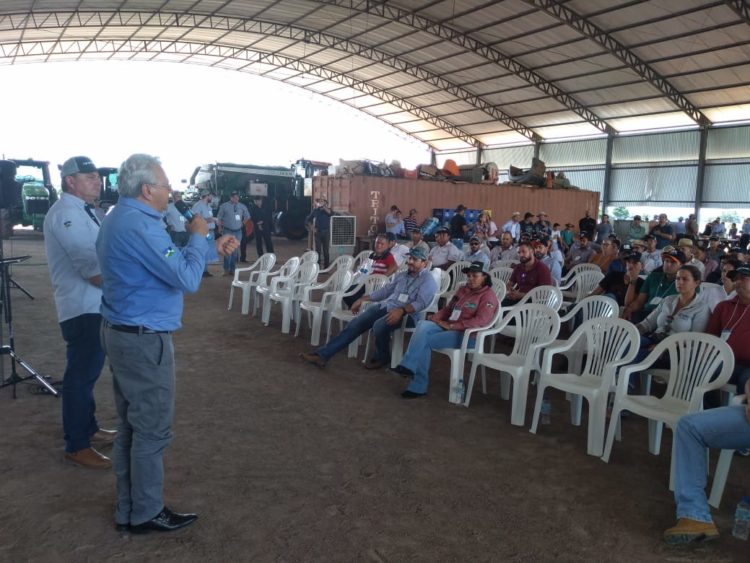 Vice-governador José Jodan e secretário estadual de Agricultura Padovani participam do Circuito Tecnológico AMAGGI