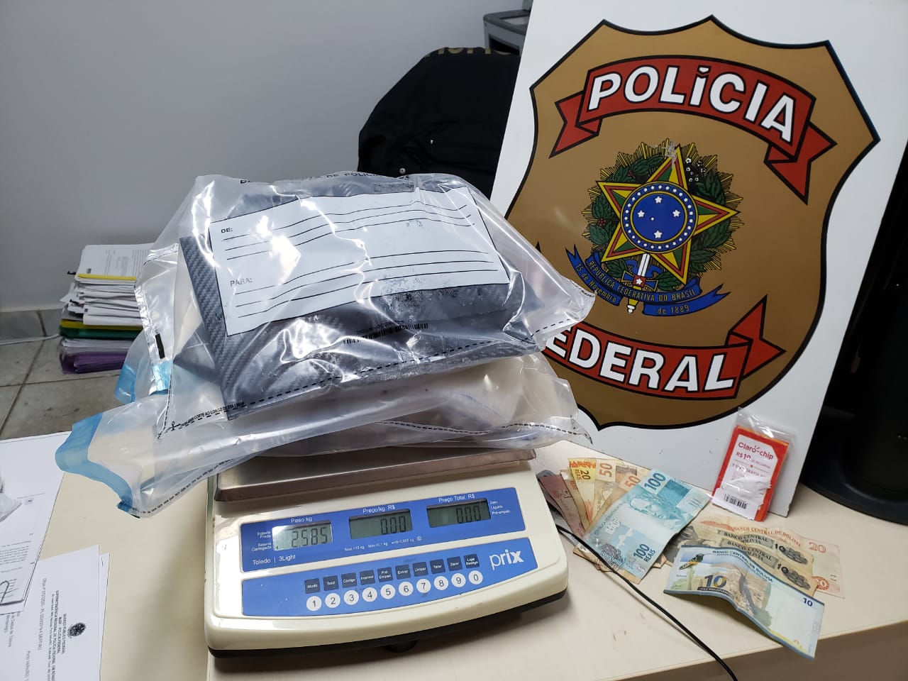 RONDÔNIA: Polícia Federal cumpre mandado de prisão de suspeito após tentativa de enviar grande quantidade de drogas por Correios