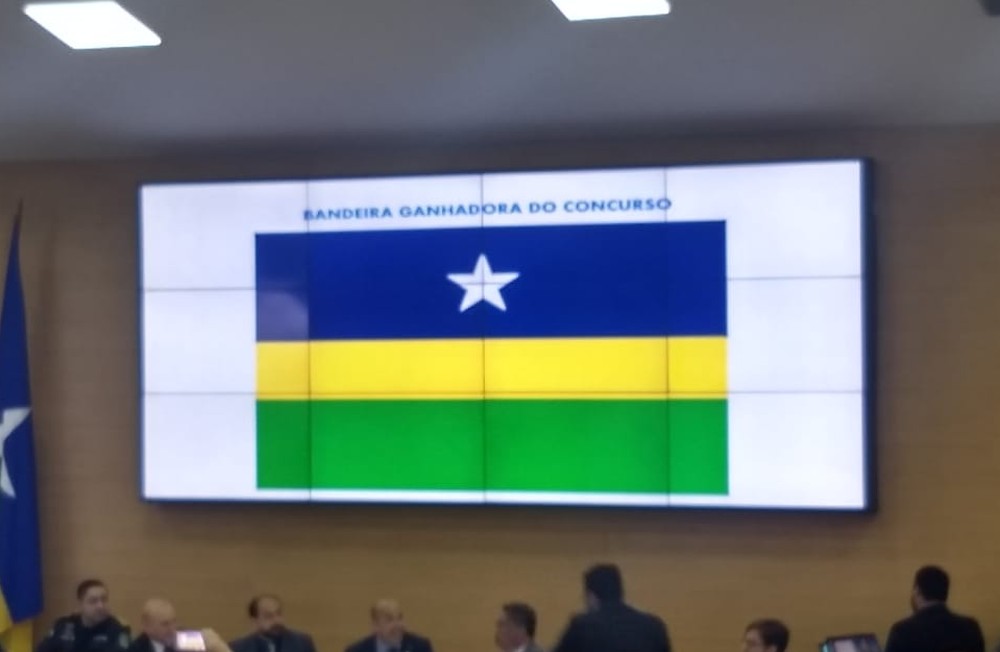 Assembleia Legislativa de RO lança bandeira escolhida em concurso