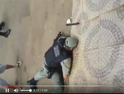 Vídeo mostra momento em que policial é morto em Rio Branco