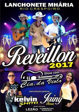 Rio Crespo:Reveillon 2017 será na Lanchonete Mhária