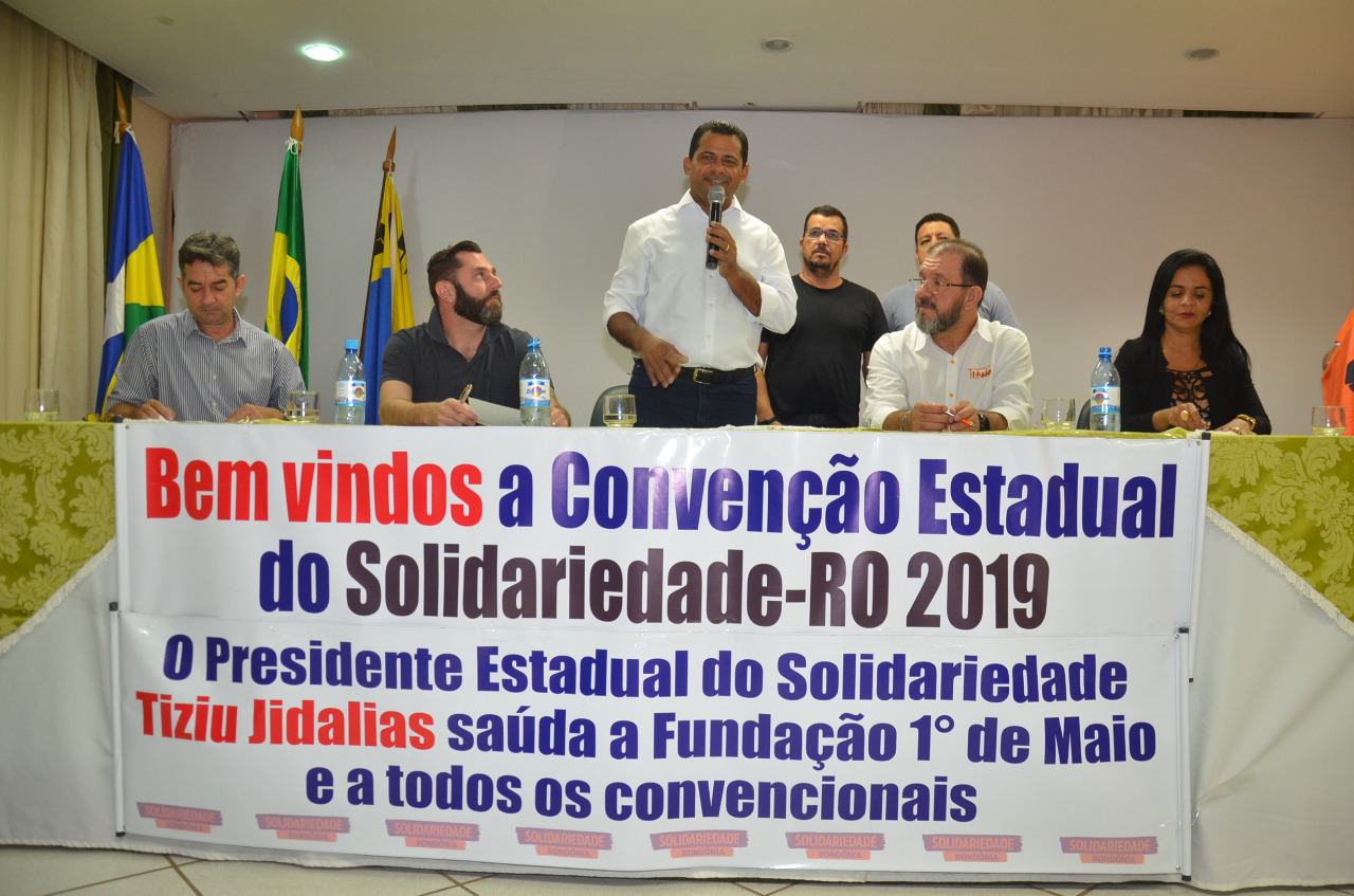 Tiziu Jidalias é reconduzido à presidência do Solidariedade em Rondônia