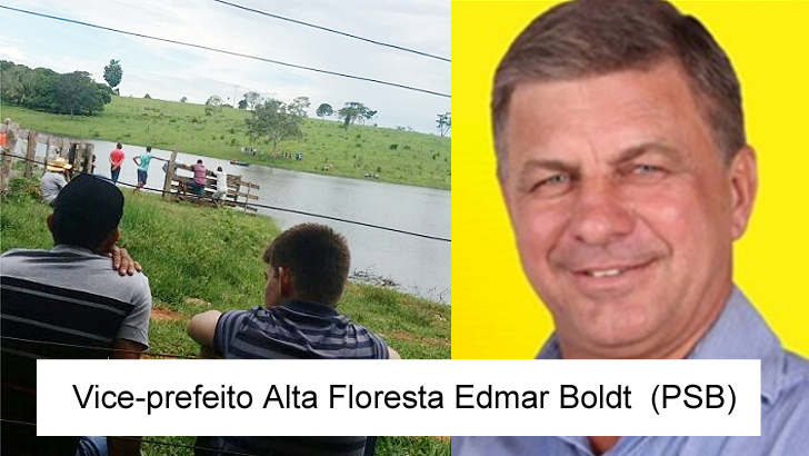 Alta Floresta:Vice prefeito morre afogado em represa